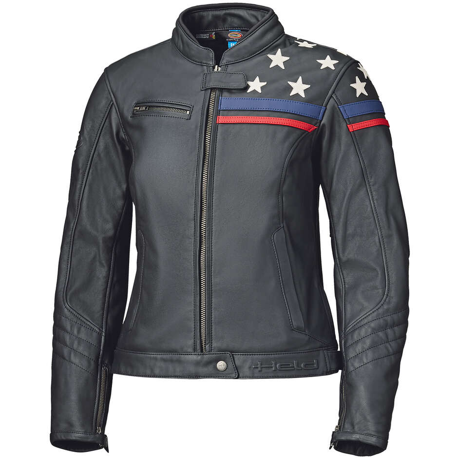 Giacca Moto Donna Midway Black Star taglia 36