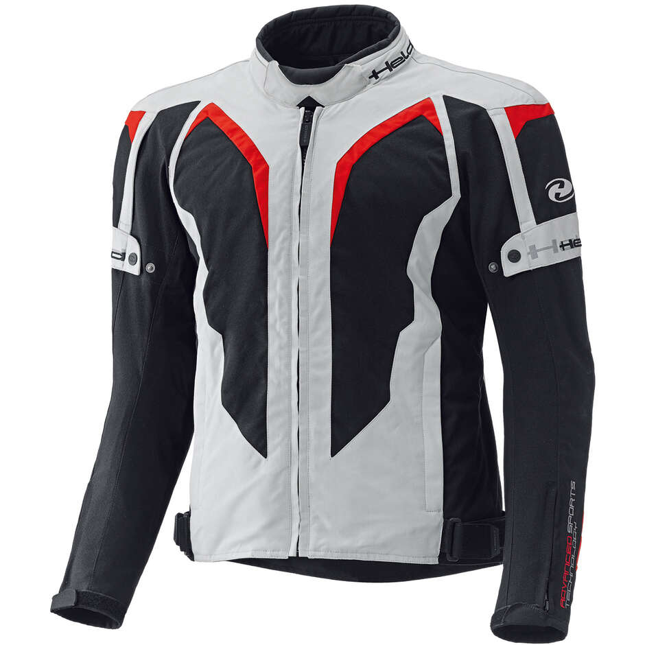 Giacca Moto Donna Held Zelda Grigio Rosso