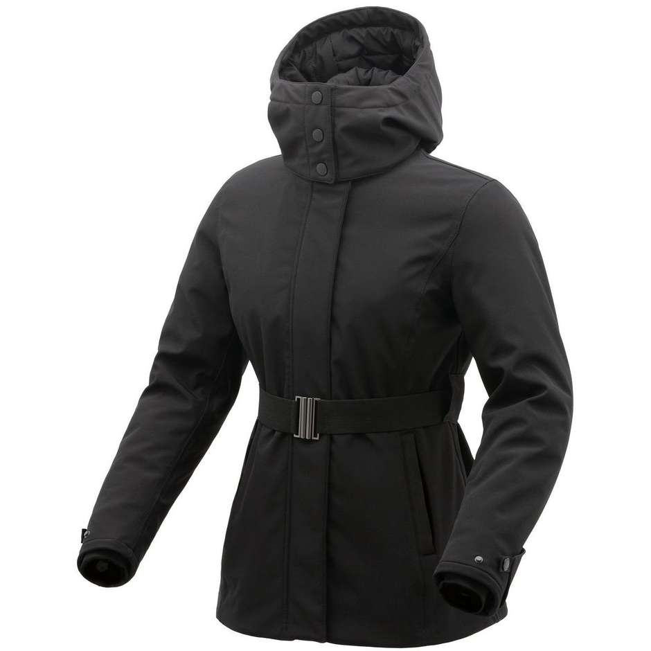 Giacca Moto Donna In Tessuto Laminato Tucano Urbano 8231wf419 CORTINA Nero