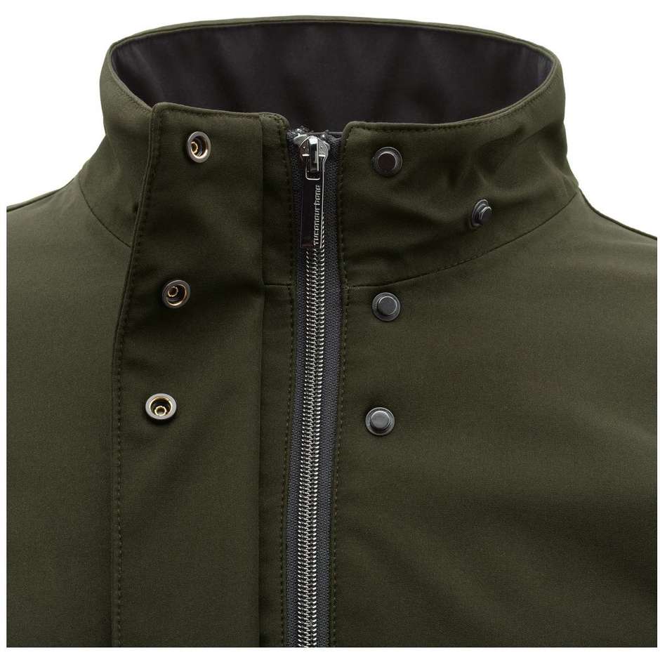 Giacca Moto Donna In Tessuto Laminato Tucano Urbano 8231wf419 CORTINA Verde Airborne