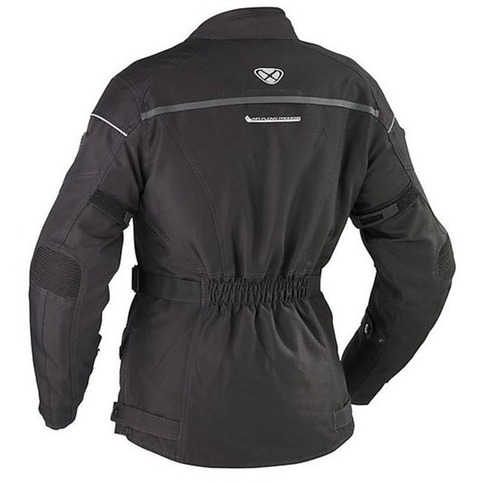 Giacca Moto Donna Ixon Nevada Hp Nero 3 Strati