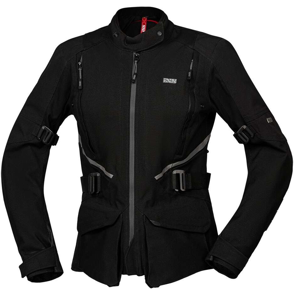 Giacca Moto Donna Ixs Tourster-STX 1.0 Laminata Nero 