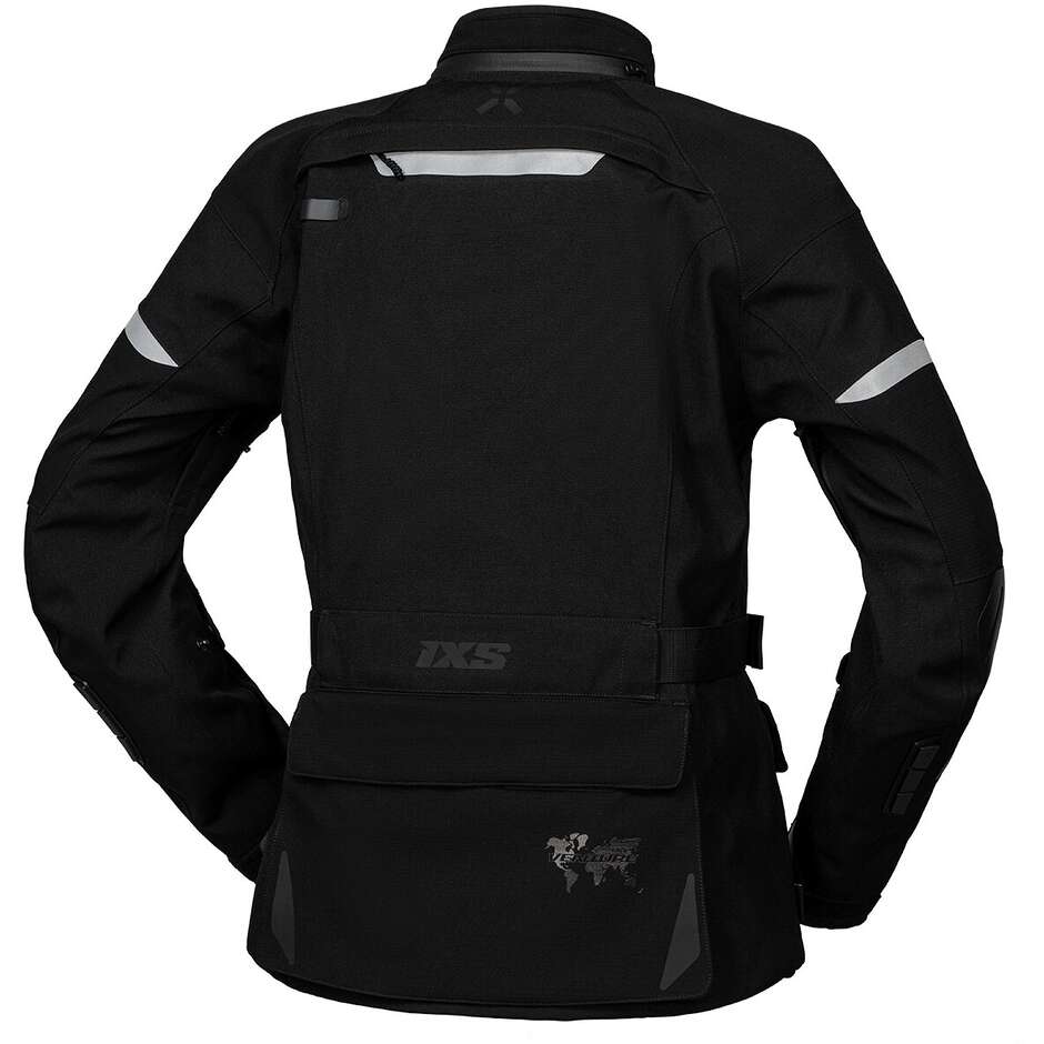 Giacca Moto Donna Ixs Venture-STX 1.0 Laminata Nero 