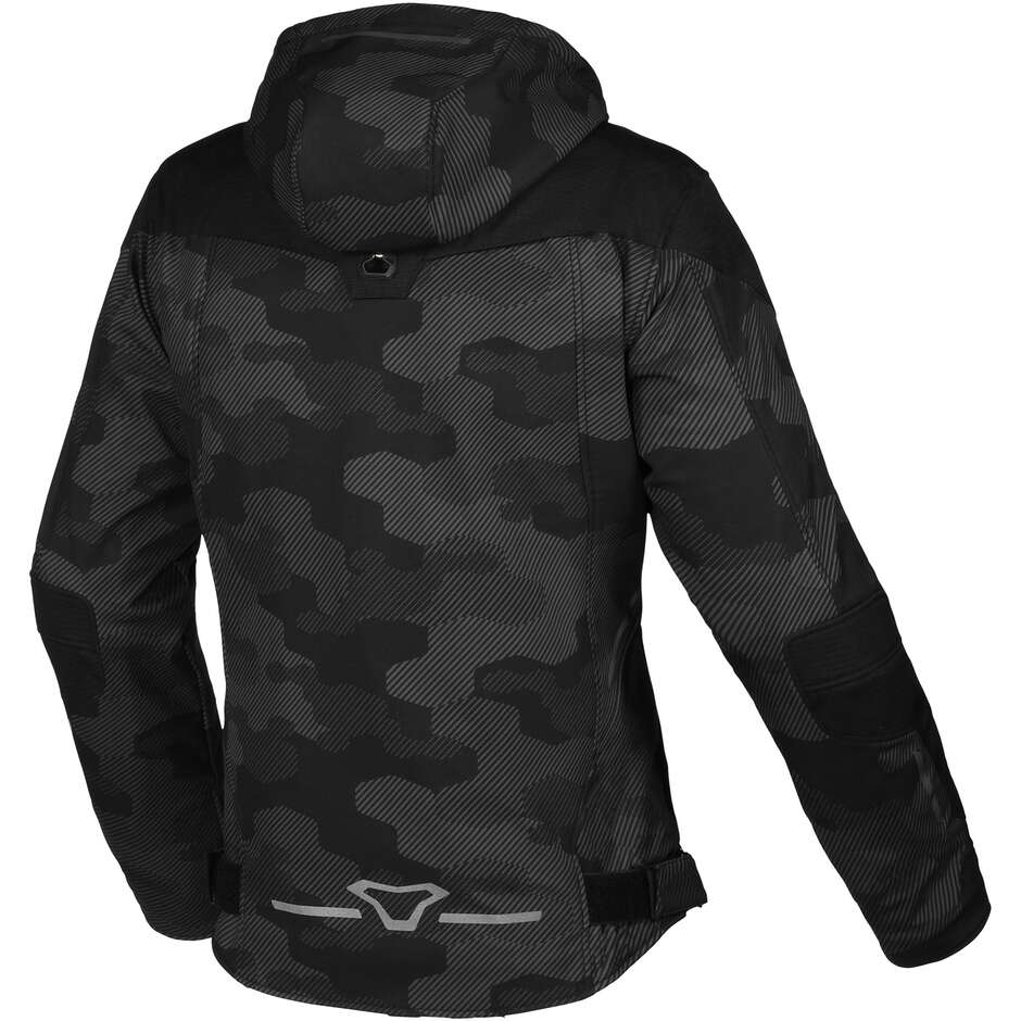 Giacca Moto Donna Macna Territor Nero camo