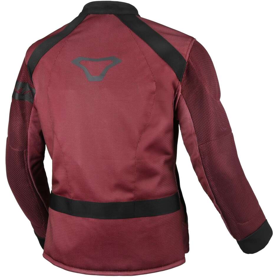 Giacca Moto Donna Macna Torida Bordeaux Nero