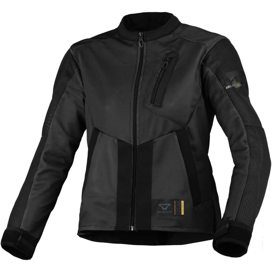 Bangla Giacca Moto Donna Giacca Moto Tessuto Nero Bianco S M L XL - Foto 7