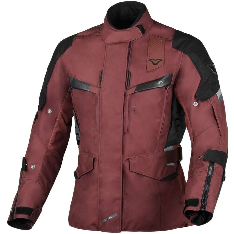 Giacca Moto Donna Zastra Bordeaux taglia M