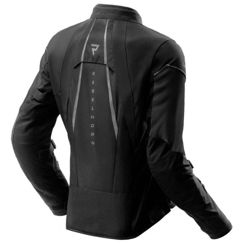 Giacca Moto Donna Rebelhorn SWIFT Nero