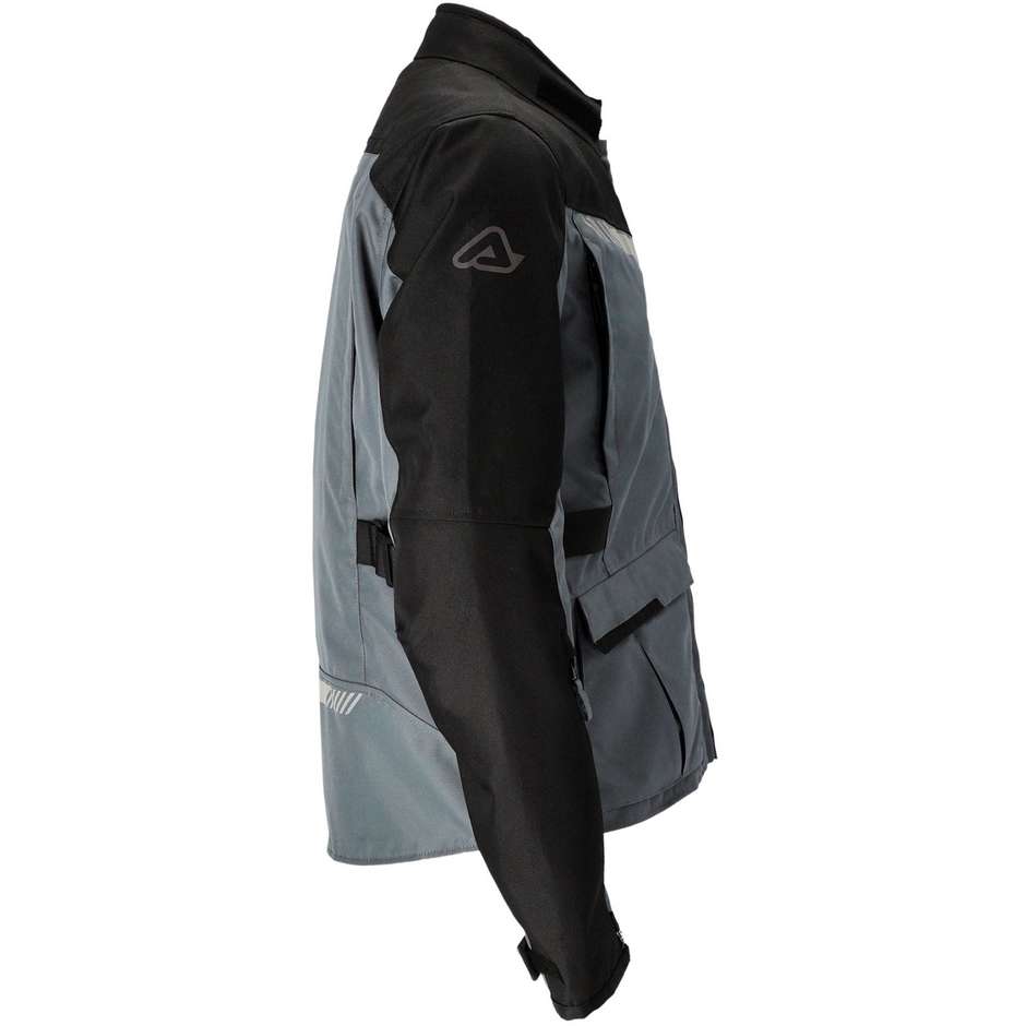 Giacca Moto Donna Touring  Acerbis X-TRAIL LADY Triplo Strato Grigio Medio