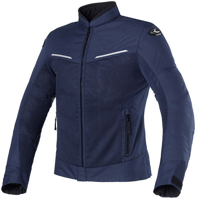 Giacca Moto Donna Traforata TROPICA LADY Navy Nero taglia XL