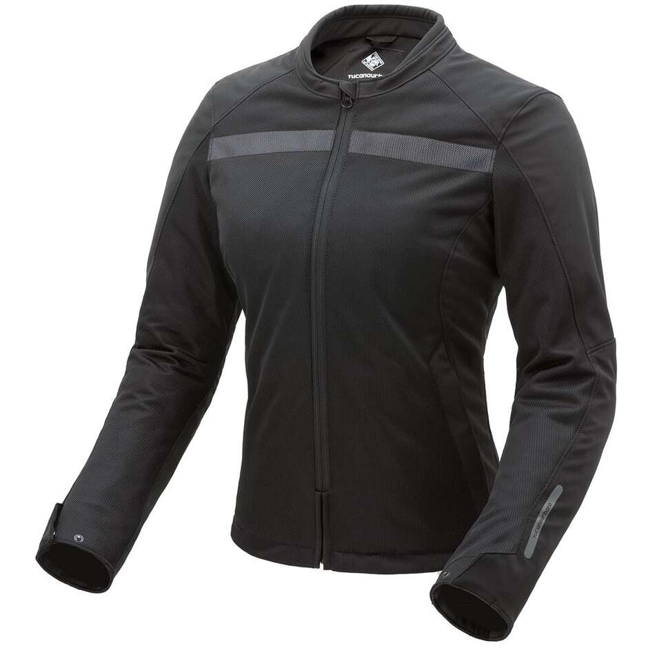 Giacca Moto Donna Tucano Urbano 8221wf419 URBAN NETWORK LADY Nera