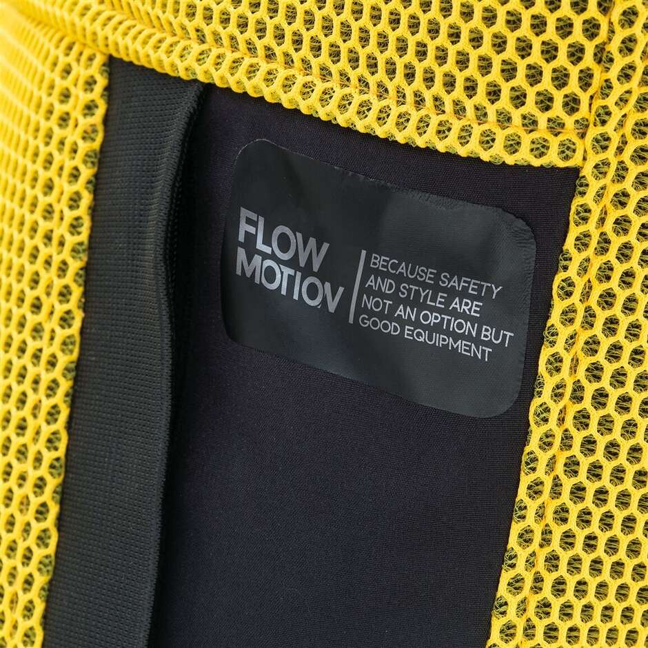 Giacca Moto Donna Tucano Urbano FLOWMOTION Lady Giallo