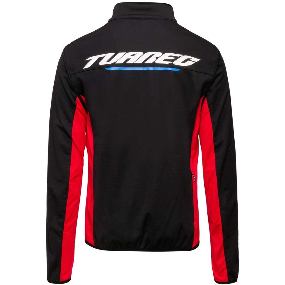 Giacca Moto Enduro APRILIA Touareg Nero Rosso Blu