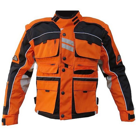 Giacca Moto Enduro Cross Tecnica Loki Arancio Ktm
