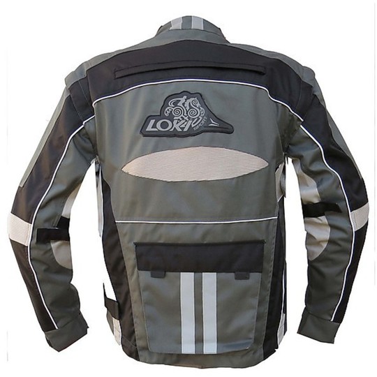 Giacca Moto Enduro Cross Tecnica Loki Blu Yamaha