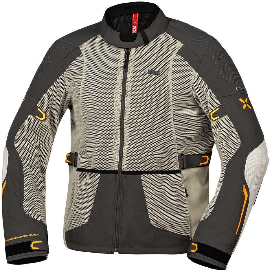 Giacca Moto Estiva Tourster-BigAir 1.0 Grigio pietra-Gri taglia M