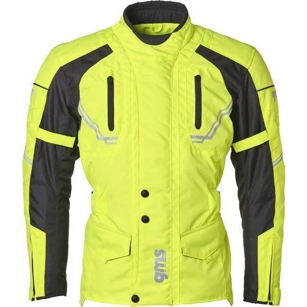 Giacca Moto TAYLOR WP Giallo Fluo taglia 2XL