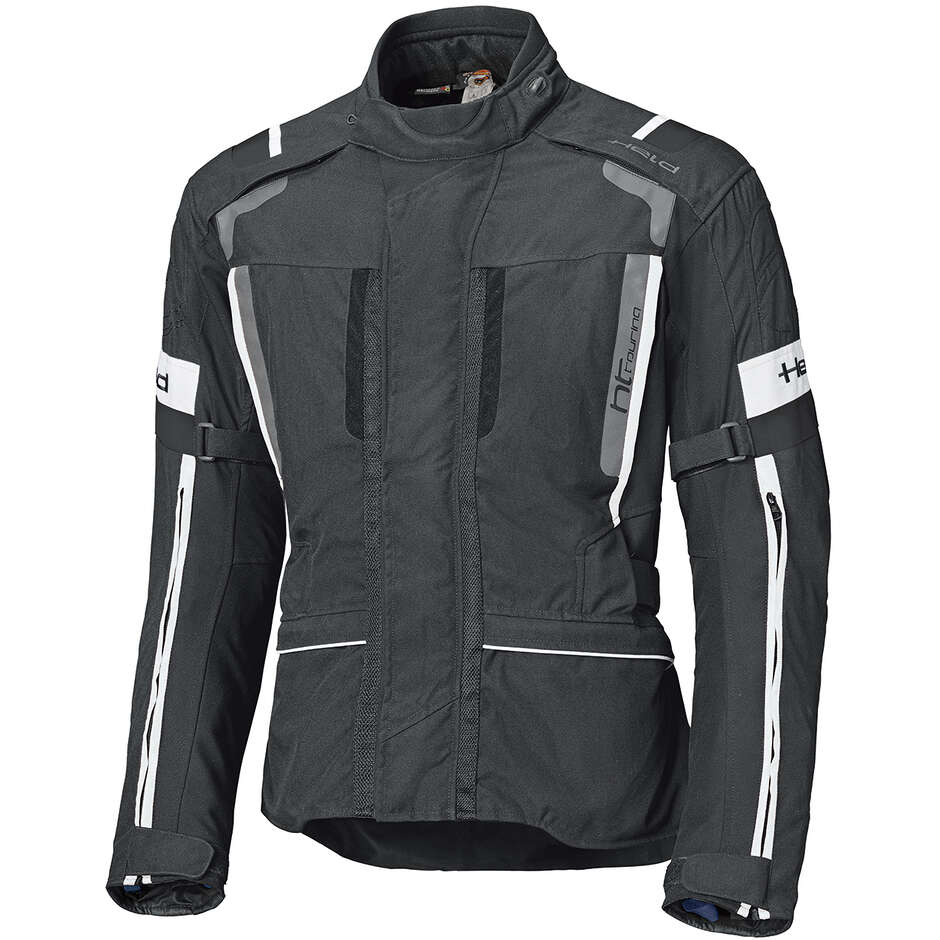Giacca Moto 4-Touring II Nero Bianco taglia 8XL