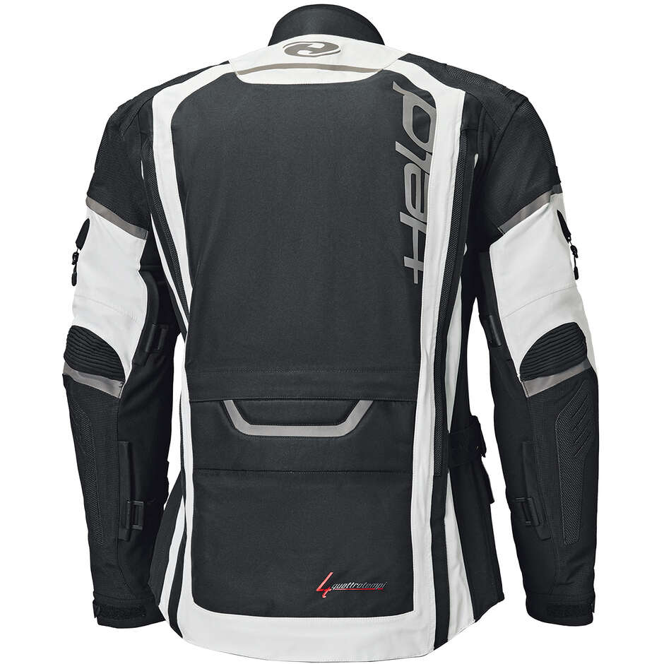 Giacca Moto Held Atacama Top Grigio Rosso