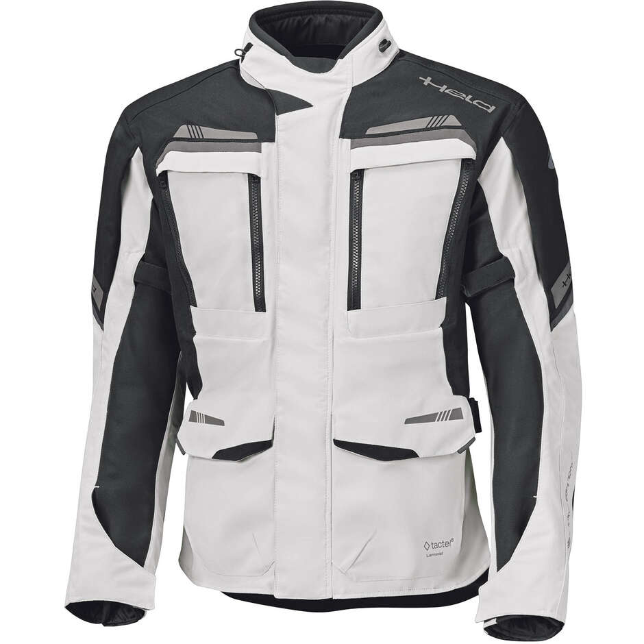 Giacca Moto Held Lonborg Top Grigio