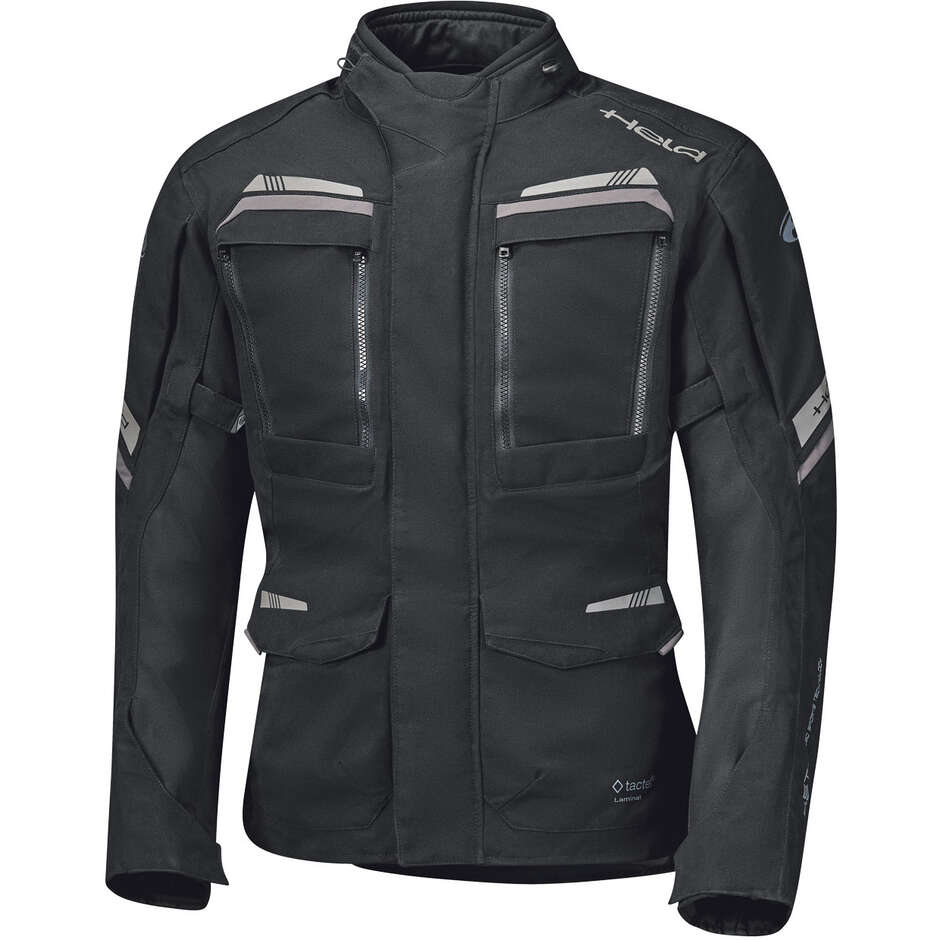 Giacca Moto Lonborg Top Nero taglia 3XL