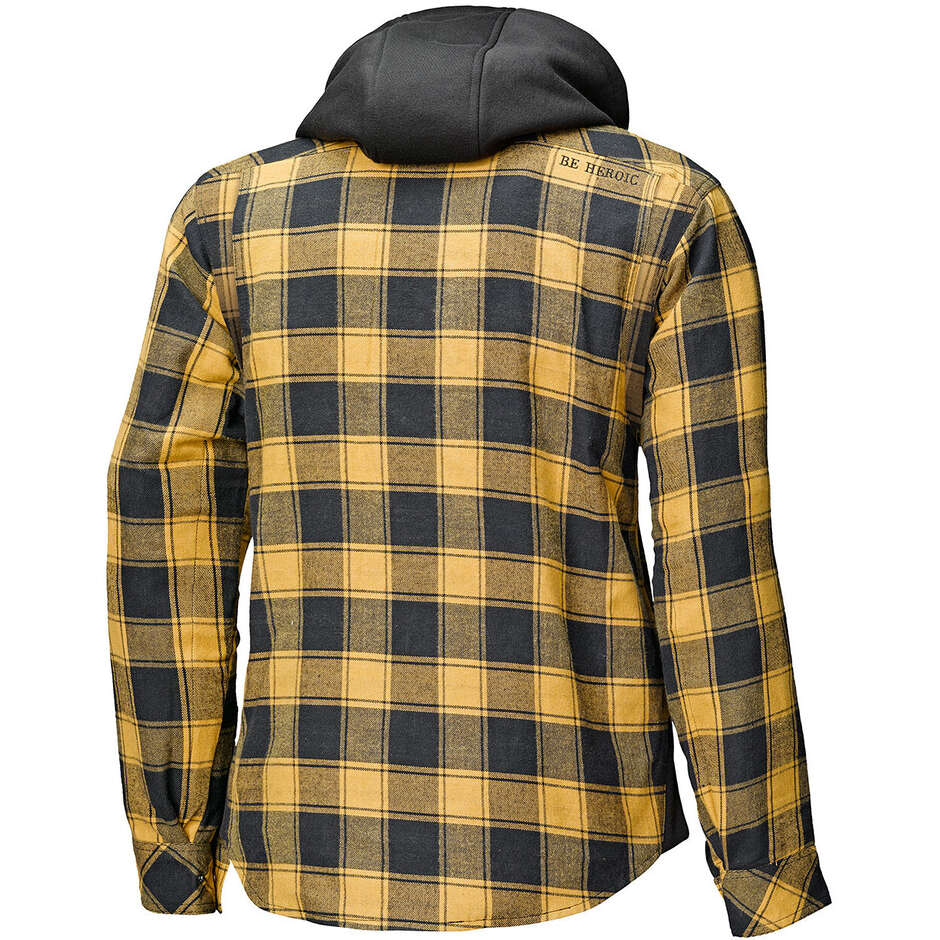 Giacca Moto Held Lumberjack II Nero Giallo