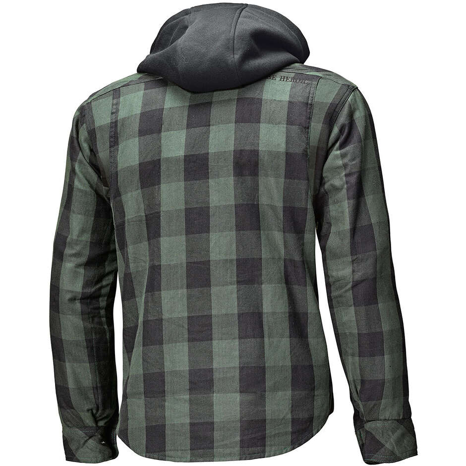Giacca Moto Held Lumberjack II Nero Verde