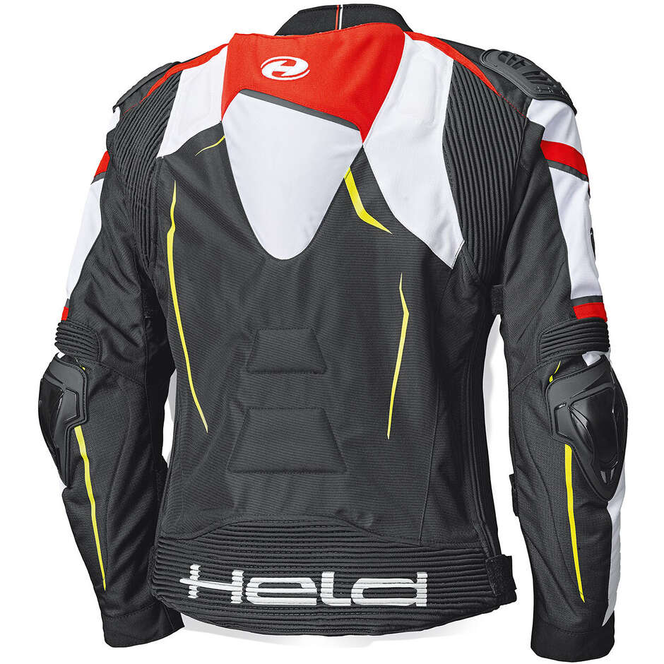Giacca Moto Held Safer SRX Nero Bianco Rosso