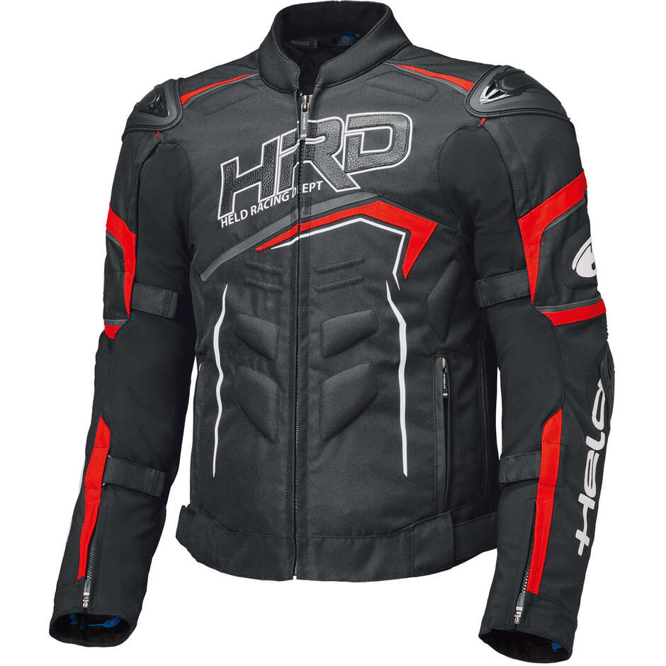 Giacca Moto Safer SRX Nero Rosso Bianco taglia 2XL