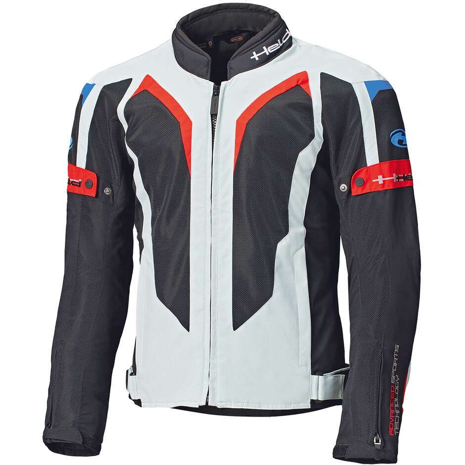 Giacca Moto Sonic II Grigio Blu taglia S