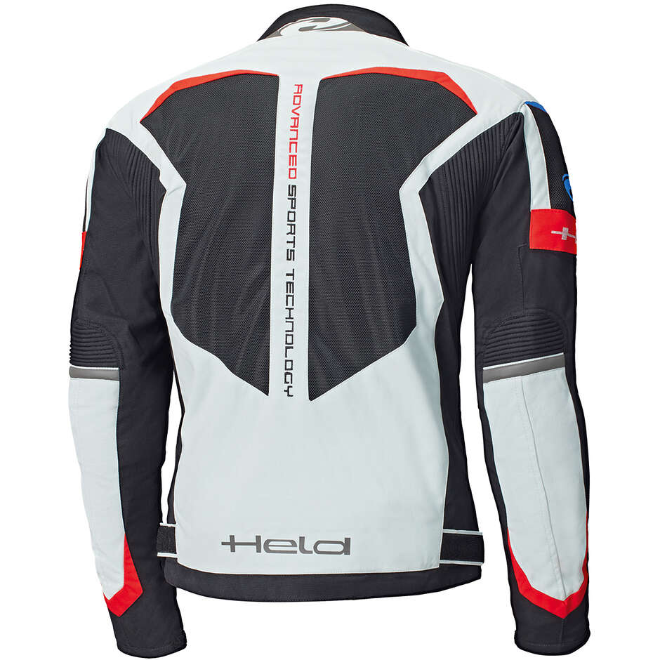 Giacca Moto Held Sonic II Grigio Blu