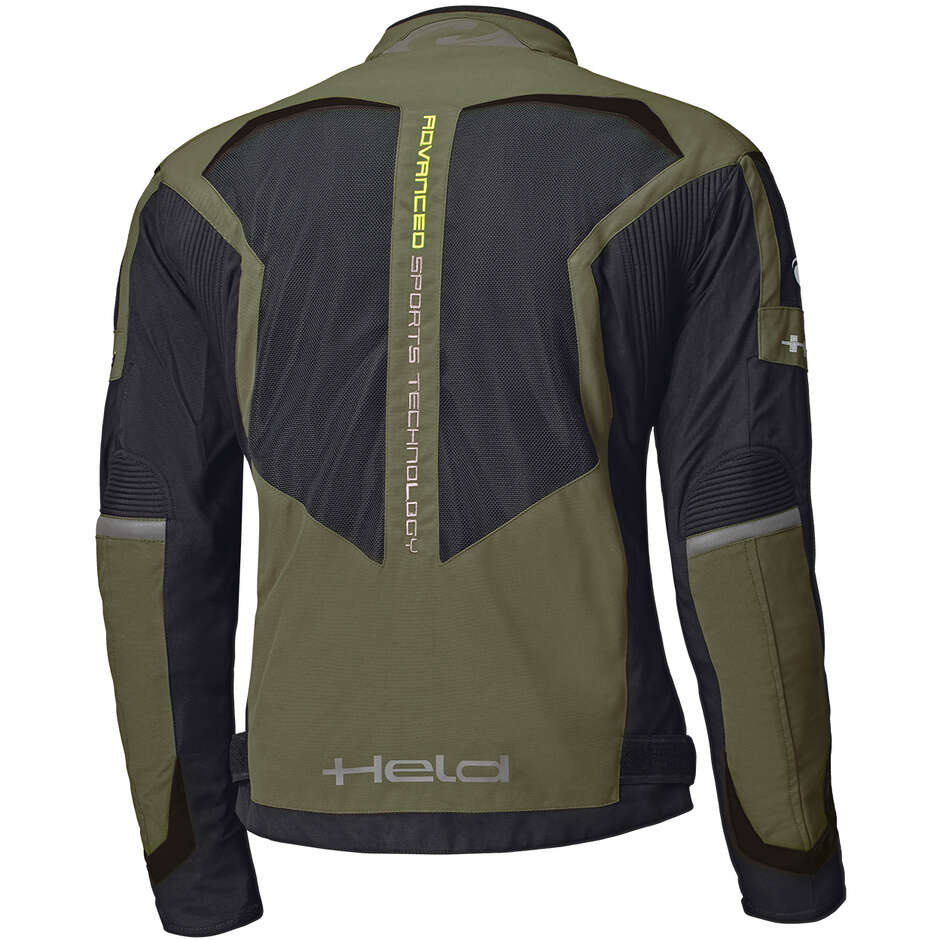 Giacca Moto Held Sonic II Verde Militare
