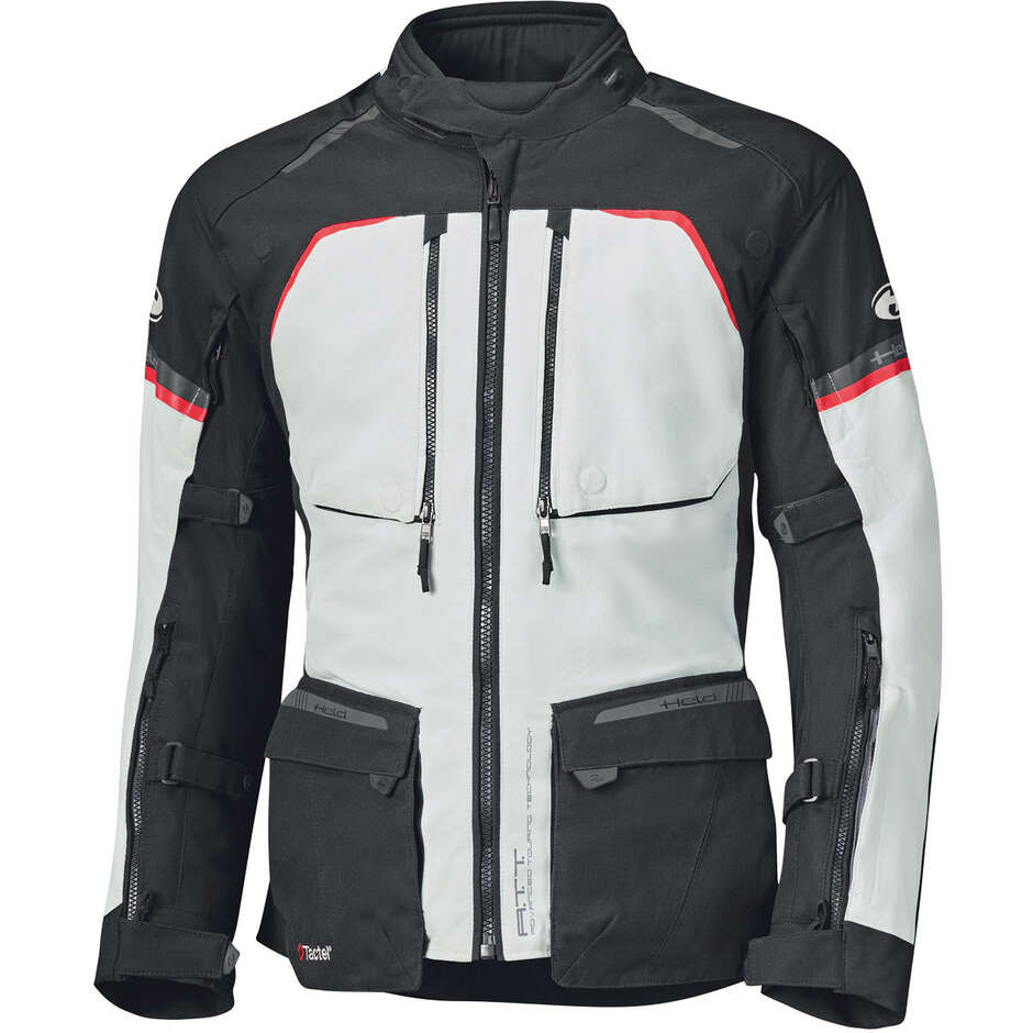 Giacca Moto Tridale Top Grigio Nero taglia L