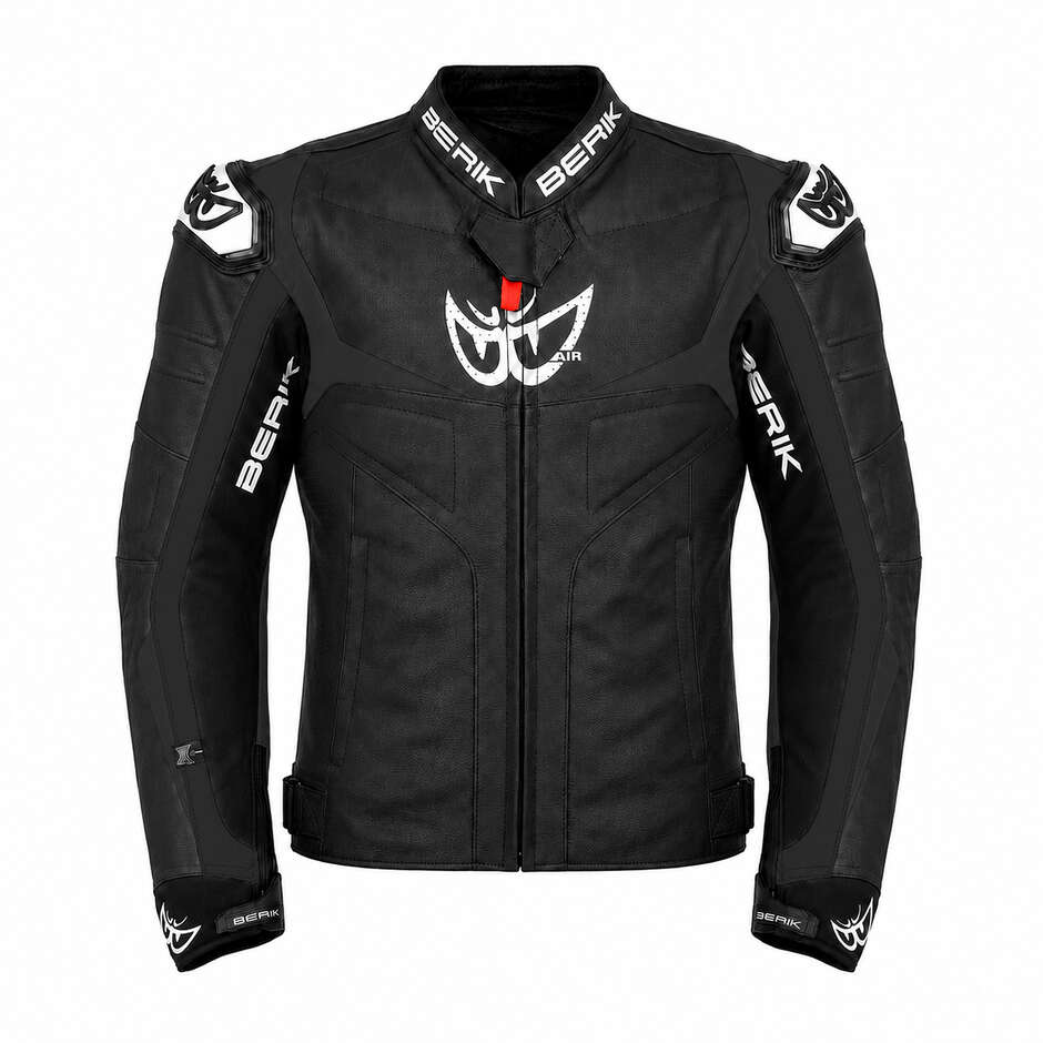 Giacca Moto In Pelle Berik 2.0 Racing LJ 201314 All Black