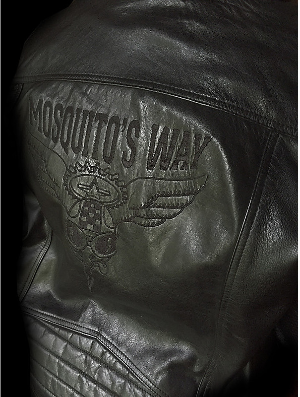 Giacca Moto In Pelle Vintage Black Cafè London Marrone Vendita Online 