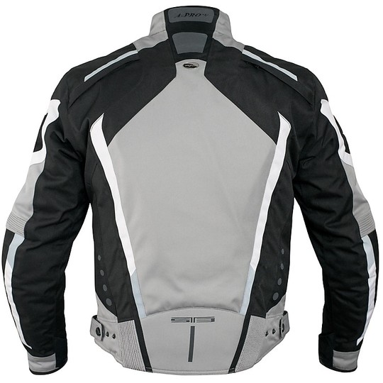 Giacca Moto In Tessuto A-Pro T53 Touring Sport Grey