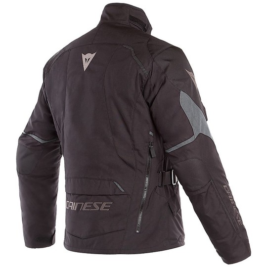 Giacca Moto In Tessuto D-Dry Dainese TEMPEST 2 D-DRY Nero Ebony