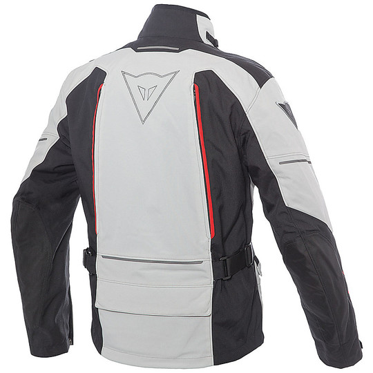 Giacca Moto In Tessuto Dainese Sandstorm Gore-Tex Glacier Gray Red