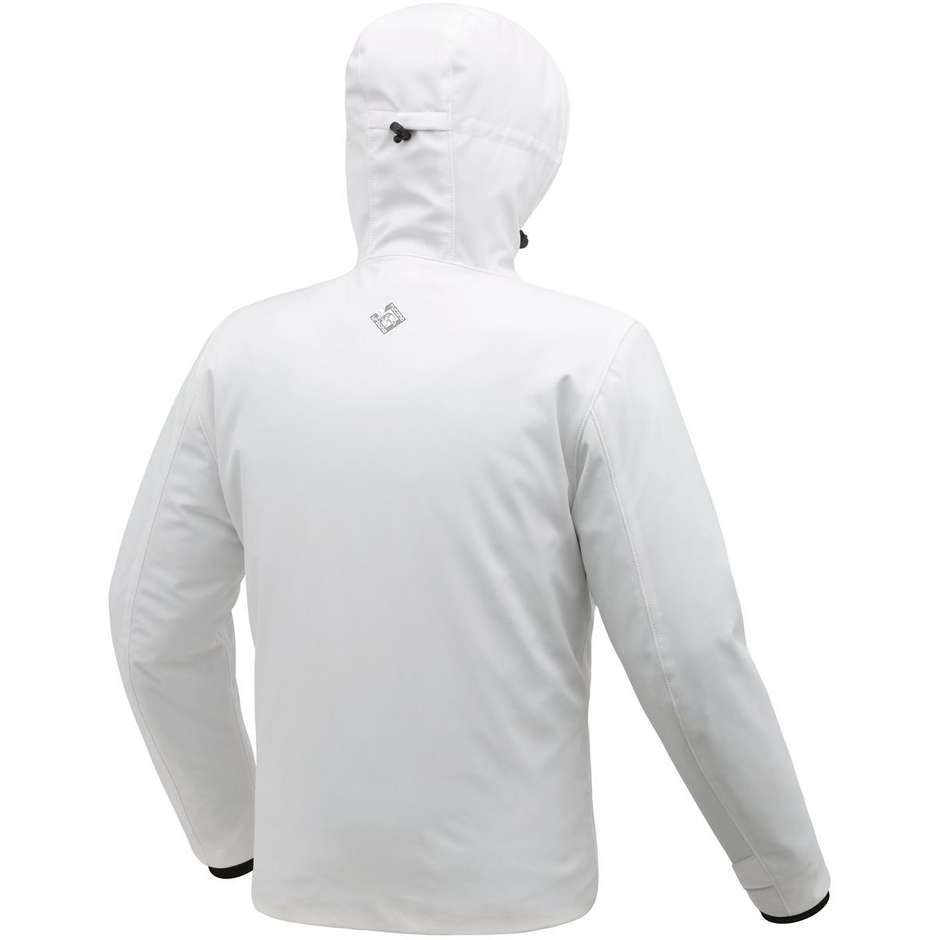 Giacca Moto In Tessuto laminato tucano Urbano 8234mf419 BORMIO HYDROSCUD Bianco
