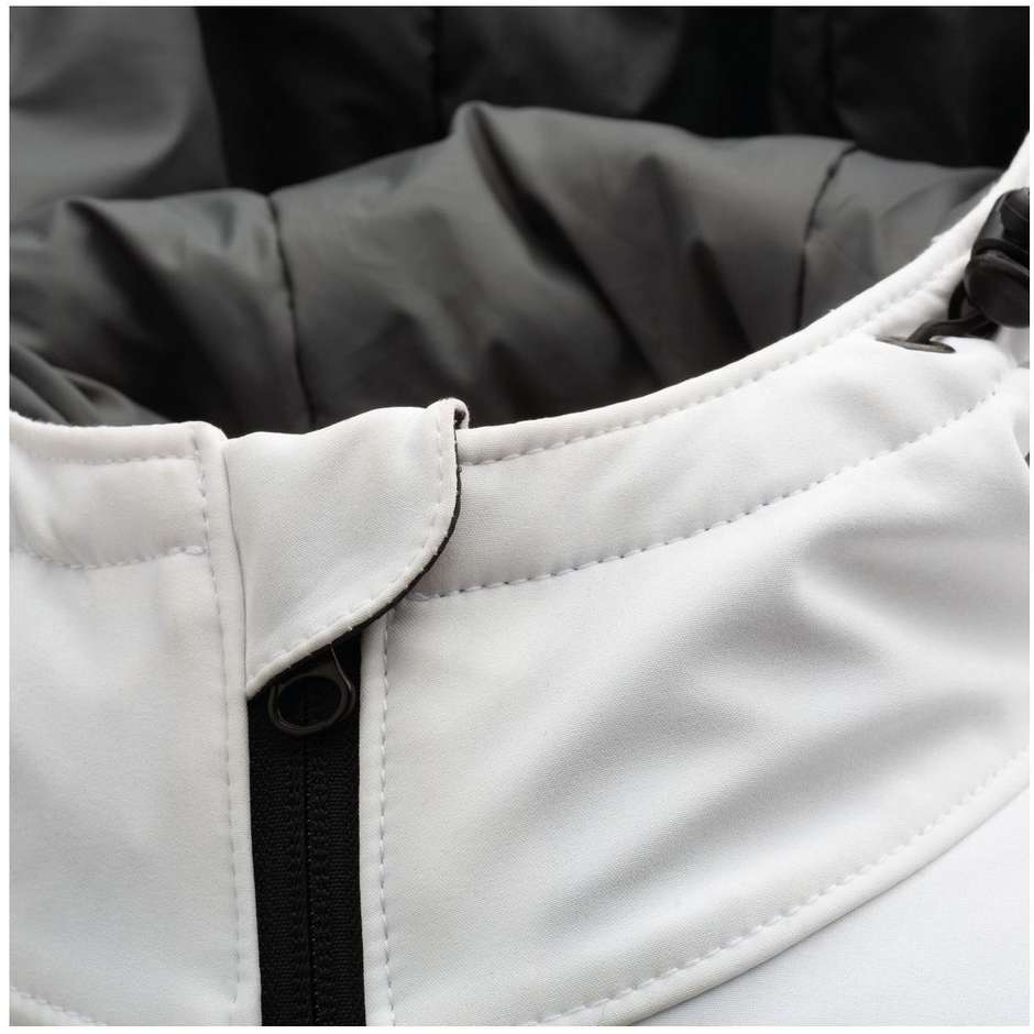 Giacca Moto In Tessuto laminato tucano Urbano 8234mf419 BORMIO HYDROSCUD Bianco