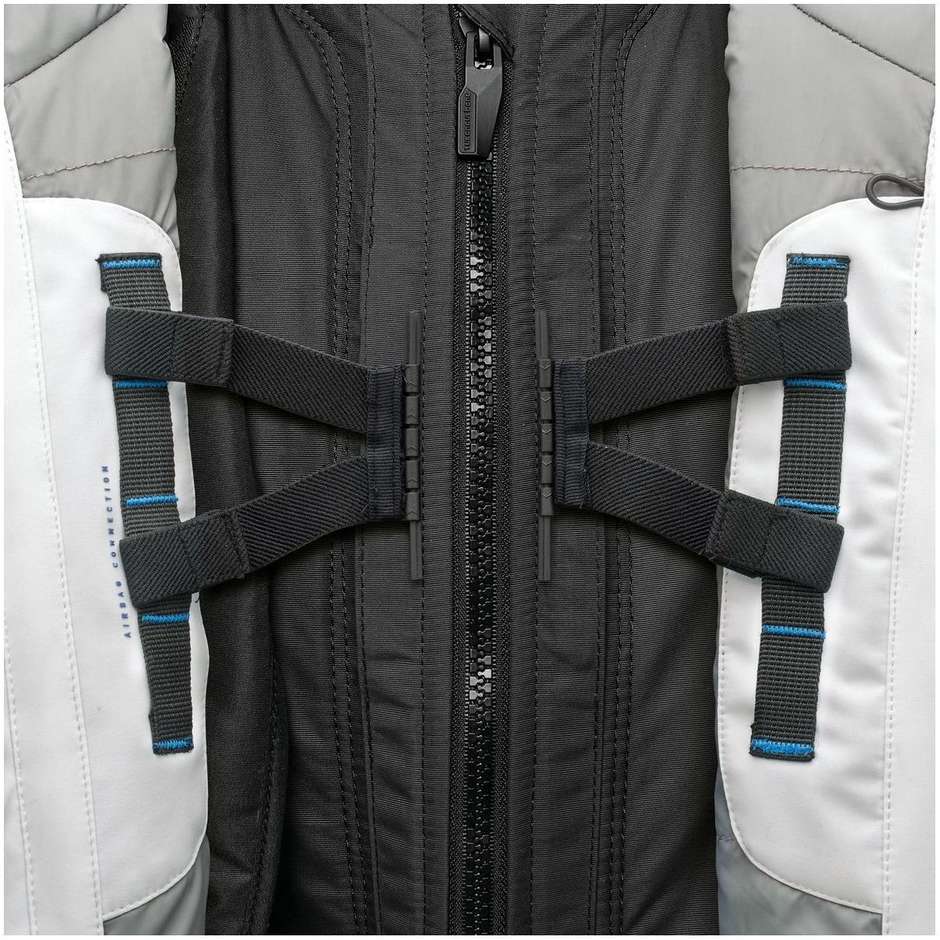 Giacca Moto In Tessuto laminato tucano Urbano 8234mf419 BORMIO HYDROSCUD Bianco