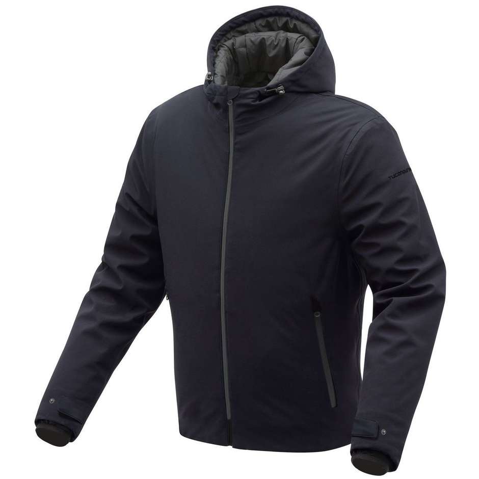 Giacca Moto In Tessuto laminato tucano Urbano 8234mf419 BORMIO HYDROSCUD Blu Scuro