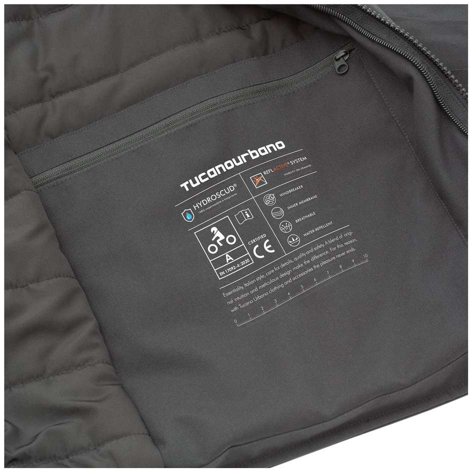 Giacca Moto In Tessuto Tucano Urbano 8230mf428 ORBIS Nero