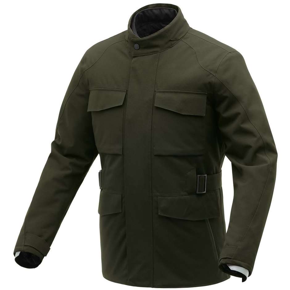 Giacca Moto In Tessuto 8230mf428 ORBIS Verde A taglia 4X