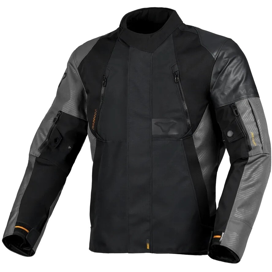 Giacca moto Entrity Grigio / Nero taglia 3XL