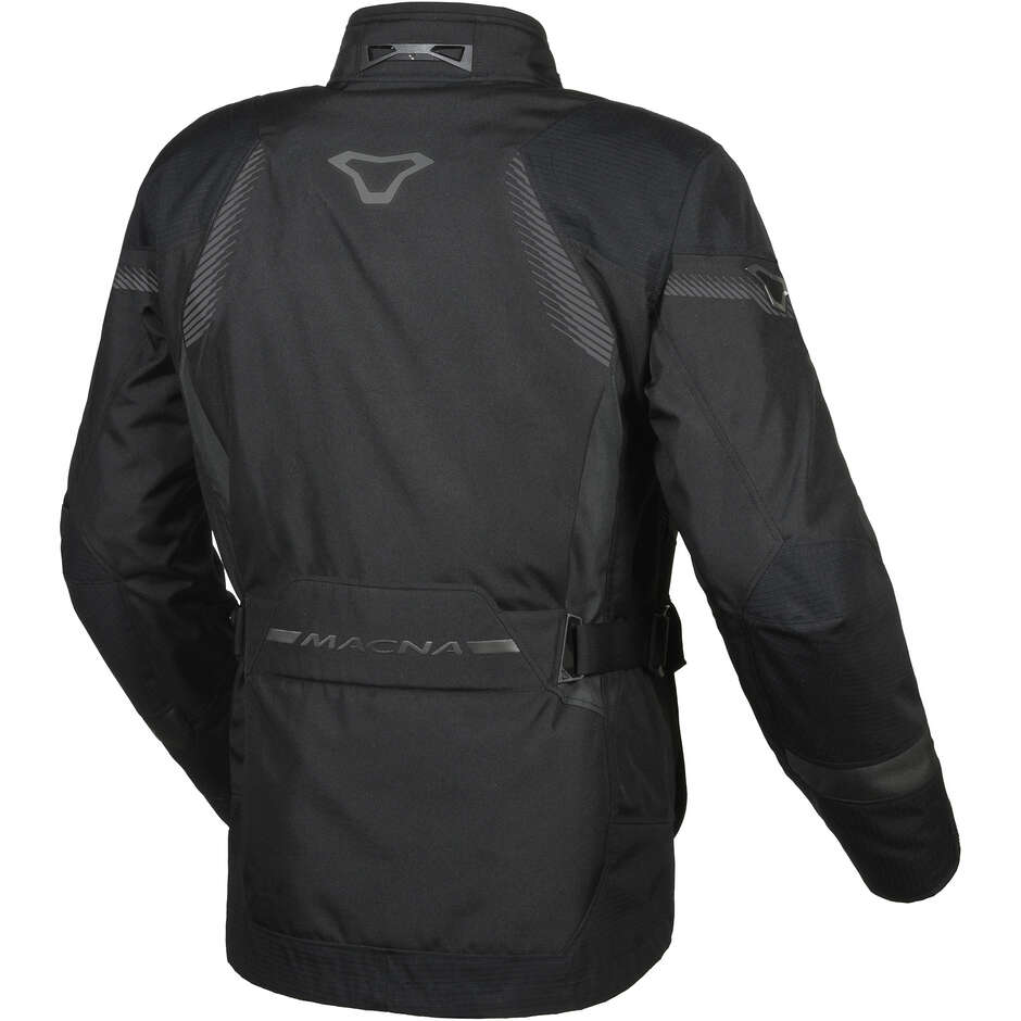 Giacca Moto Macna Rancher Nero Grigio