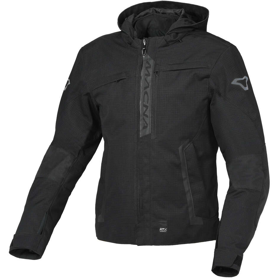 Giacca Moto Macna Riggor Nero