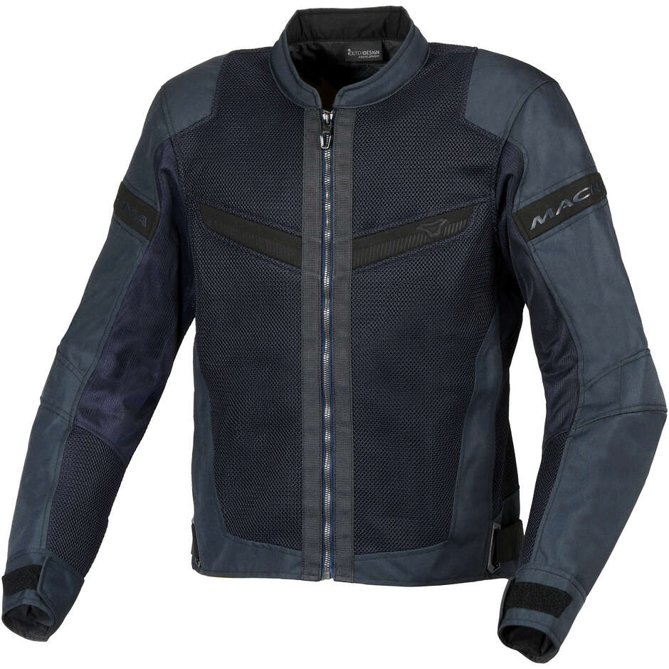 Giacca Moto Velotura Dark Blu taglia S