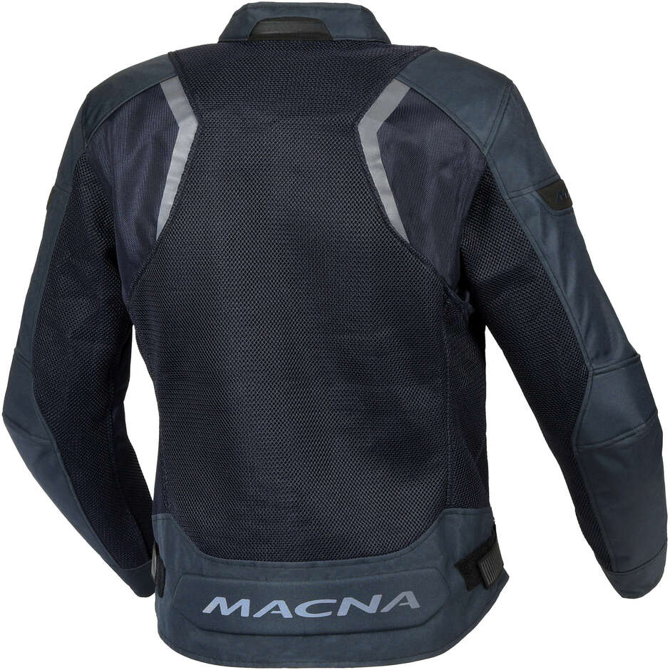 Giacca Moto Macna Velotura Dark Blu