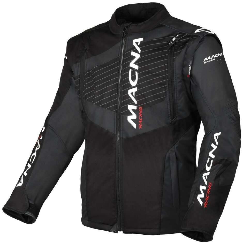 Giacca Moto Off Road Macna Crest Nero